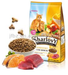 Side gusset dog food bag
