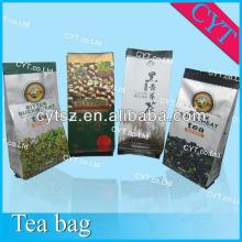 high quantity custom printing stand up tea bag