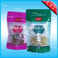 resealable stand up zipper tea bags