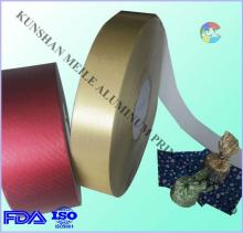 Colored aluminum foil roll for  chocolate   bar   wrapper s