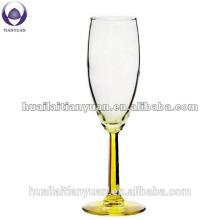 eco-friendly lead free colored borosilicate  glass  champagne cup  wholesale 