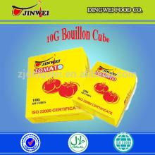 10G*60PCS*24BOXES/CTN AFRICA MUSLIM HALAL TOMATO COOKING CUBE