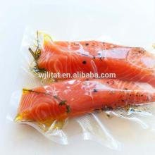 Flexible Vacuum sealed plastic frozen food packaging freezer bag
