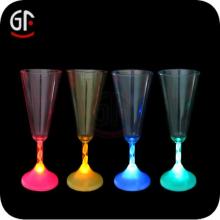 2014 China Factory Wholesale Logo Custom  Double   Wall  Champagne Glass Cup