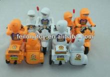 Cute pull line police car toy candy
