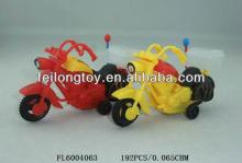 Pull back motorbike design sweet candy toy