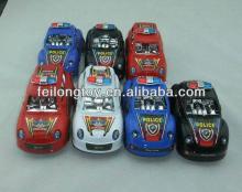 Promotion pull back police car toy candy