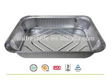 Best selling first rate attractive reasonable price 100% food grade aluminum foil container for food