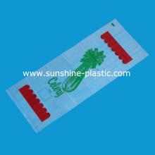 Food grade LDPE natural printed vegetable bag