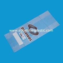 Food grade LDPE natural bottom sealed printed potato bag