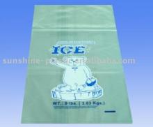  Food  grade  LDPE  natural printed ice bag