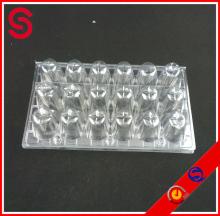 18 holes plastic PVC quail egg tray