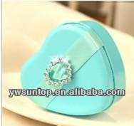 2014 Creative Dazzling Heart Shaped Candy Sweet  Box   wedding   gift   box 