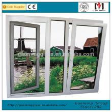 Champagne color aluminum sliding window 046