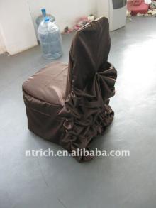  Luxury !!!2011 chocolate dark brown colour satin chair cover,so fascinating, wedding  style