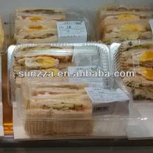 BOPS disposable plastic  sandwich   packaging  box