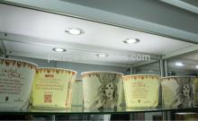 85oz food grade paper custom logo printed disposable paper popcorn bowl