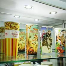 64oz food grade paper single wall custom logo printed disposable popcorn tub