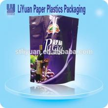 Safety food grade gravure printed laminated foil chocolate plastic packaging