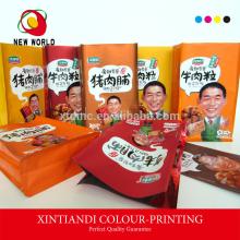 heat sealed eight side bag for jerkey packaging