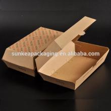 Clear hot food packaging boxes with FDA certification