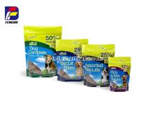 Stand Up Pet Food Storage Pouch With Zipper