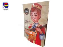 China Supplier  Kraft   Paper   Pouch es And Back Sealed  Kraft   Pouch es