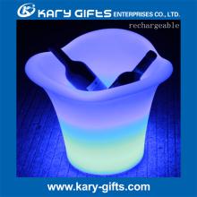 remote control RGB color  led  champagne bucket