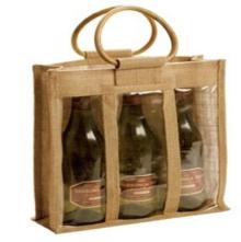 Jute Bag for Champagne, Economical and Environmental Friendly Bags Make in China