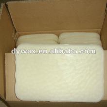Refined White Beeswax used for cosmetic.