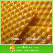 new wax comb foundation