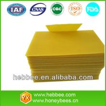 2012 Hot Sale Deep Cell Bulk Beeswax Foundation Sheet