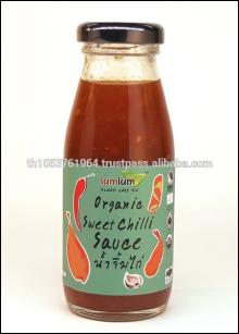 Certified Organic Thai Sweet Chili Sauce 200 ml - Excellent for French Fries, Chicken Nuggets, Fried