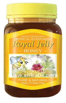  Honey  Village - 100% Pure Tropical Rainforest  Royal   Jelly   Honey 