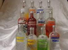 Absolut..... vodka..... 750ml