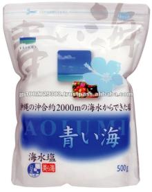 Seawater salt in Japan Aoiumi Table salt Seasoning