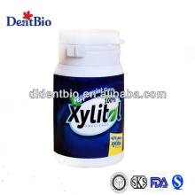 60-Piece Bottle Peppermint  Xylitol   Gum 
