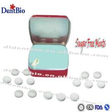Candy Sweet Mint in Tin Can Sugar free Breath mints