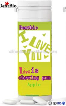 Sugar slimming chewing gum