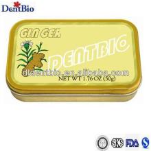 tin package ginger orange complex xylitol amazing taste mints candy