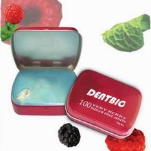 0.4g very berry no coating sugar free mints packaged in tin box