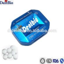 Ice peppermint sweets sugar free mints candy packaged in tin can