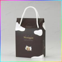 Creative design kraft paper valve bag, paper tea bag, paper bag for sale