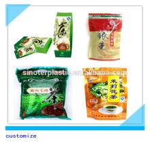 Vacuum Heat Seal Colorful Plastic Tea Bags