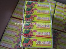 13g 5pcs Tattoo sticker bubble gum with orange flavor