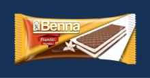 BENNA FRANTIC  COCOA  WAFERS WITH VANILLA  CREAM 