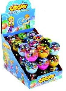 COSBY SURPRISE BALL BUBBLE GUM WITH TOYS