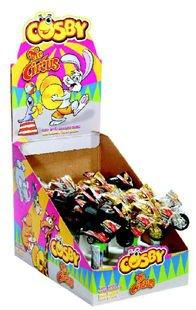 COSBY CANDY TOYS WITH MOTORCYCLE