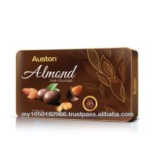 Auston Tin Almond Dark Chocolate 180g