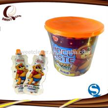 chocolate jam with magic pop candy bag